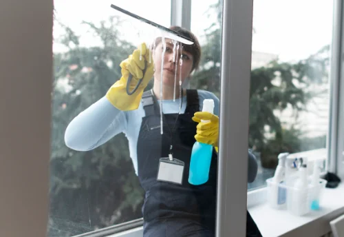 Nettoyage de vitres intérieures et extérieures à Écully